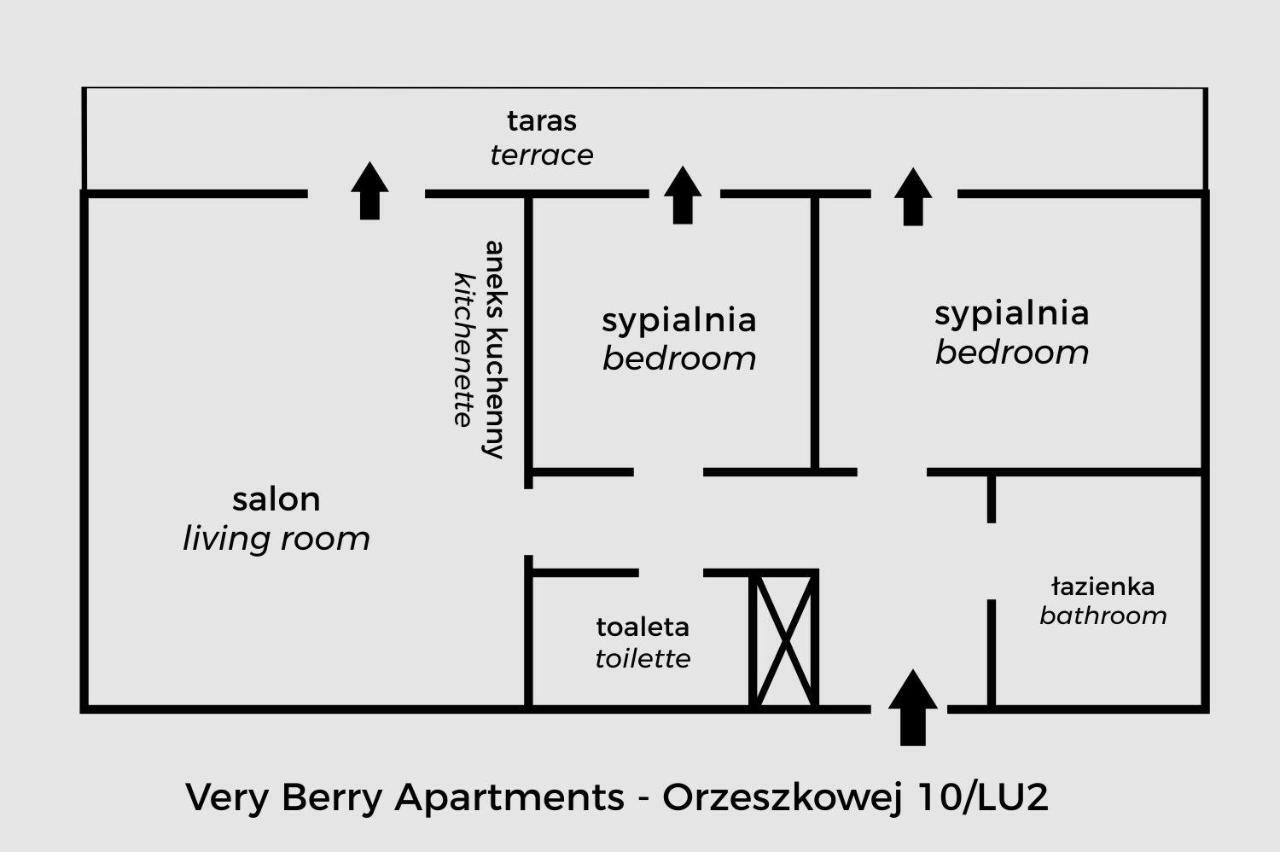 Very Berry - Orzeszkowej 10 - Mtp Apartment, Parking, Balcony, Check In 24H Poznań Eksteriør bilde